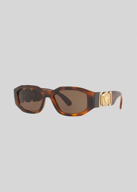 Ochelari de Soare Versace Versace Havana Medusa Biggie Barbati | UBGFSXN-16